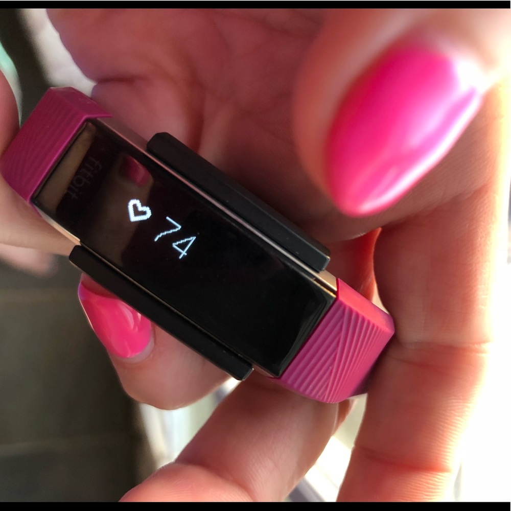 Fitbit Alta HR with charging cable Small